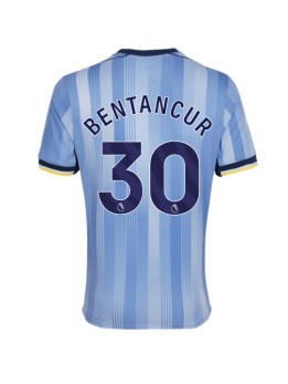 Tottenham Hotspur Rodrigo Bentancur #30 Replika Borta Kläder 2024-25 Kortärmad